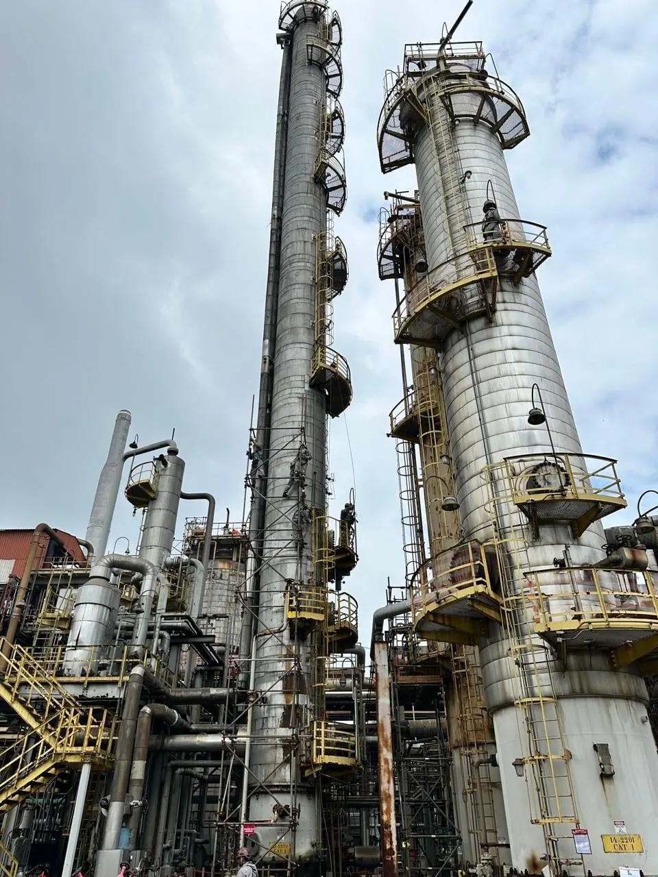 Andaime industrial instalado na Estrutural em Araucaria